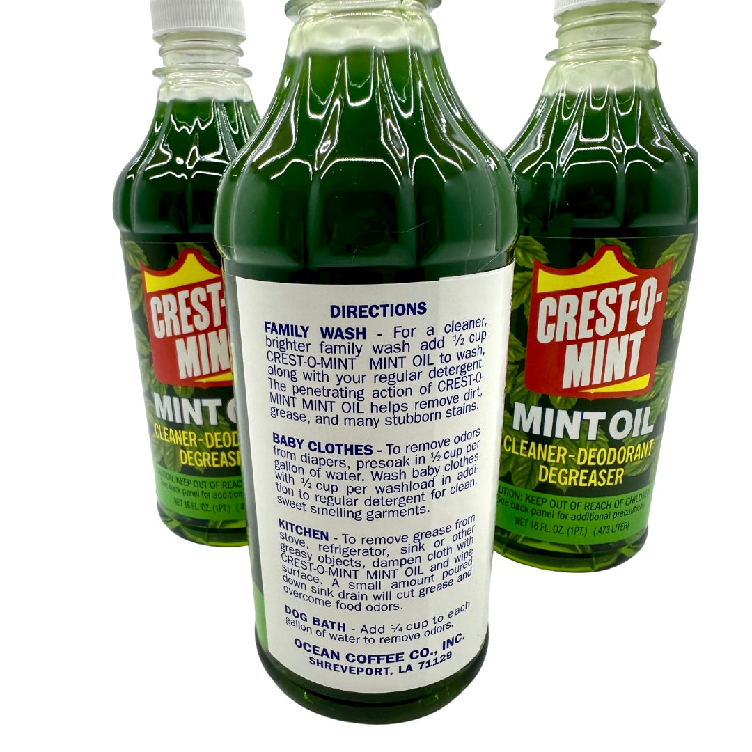 Crest-O-Mint Oil Multi-Purpose Cleaner / Rodent & Inspect Repellant (16oz)