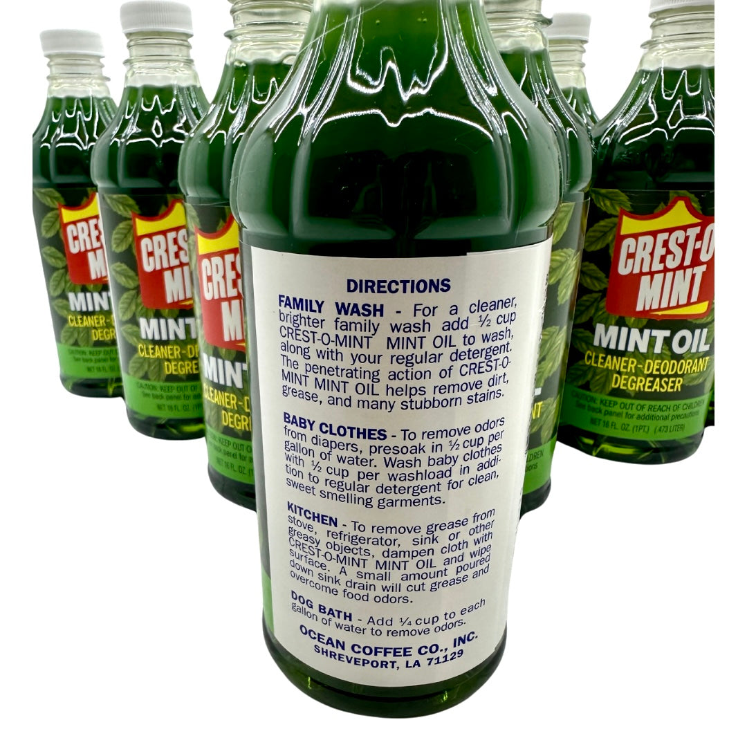 Crest-O-Mint Oil Multi-Purpose Cleaner / Rodent & Inspect Repellant (16oz)