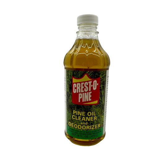 Crest-O-Pine Oil 16 Oz, Multi-Purpose Cleaner/Degreaser/Deodorant, USA-Made, Eco-Friendly, Pet-Friendly 16 Oz