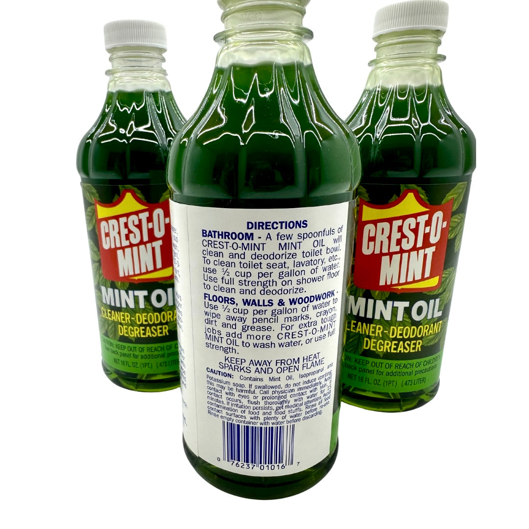 Crest-O-Mint Oil Multi-Purpose Cleaner / Rodent & Inspect Repellant (16oz)