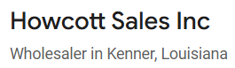 Howcott Sales Inc
