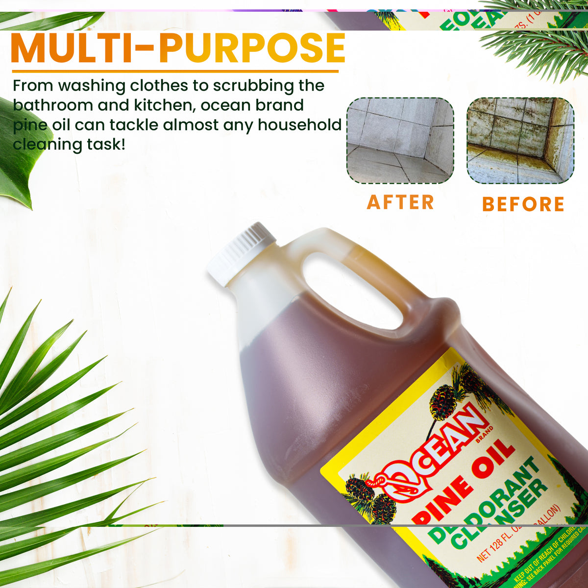 Ocean Pine Oil Multipurpose Cleaner – 1 Gallon