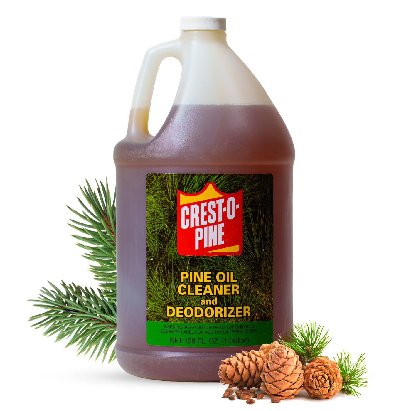 organic pine oil herbicide Crest-O-Pine Oil All-Purpose Cleaner, Degreaser & Deodorizer – 1 Gallo – The Pine Oil Company